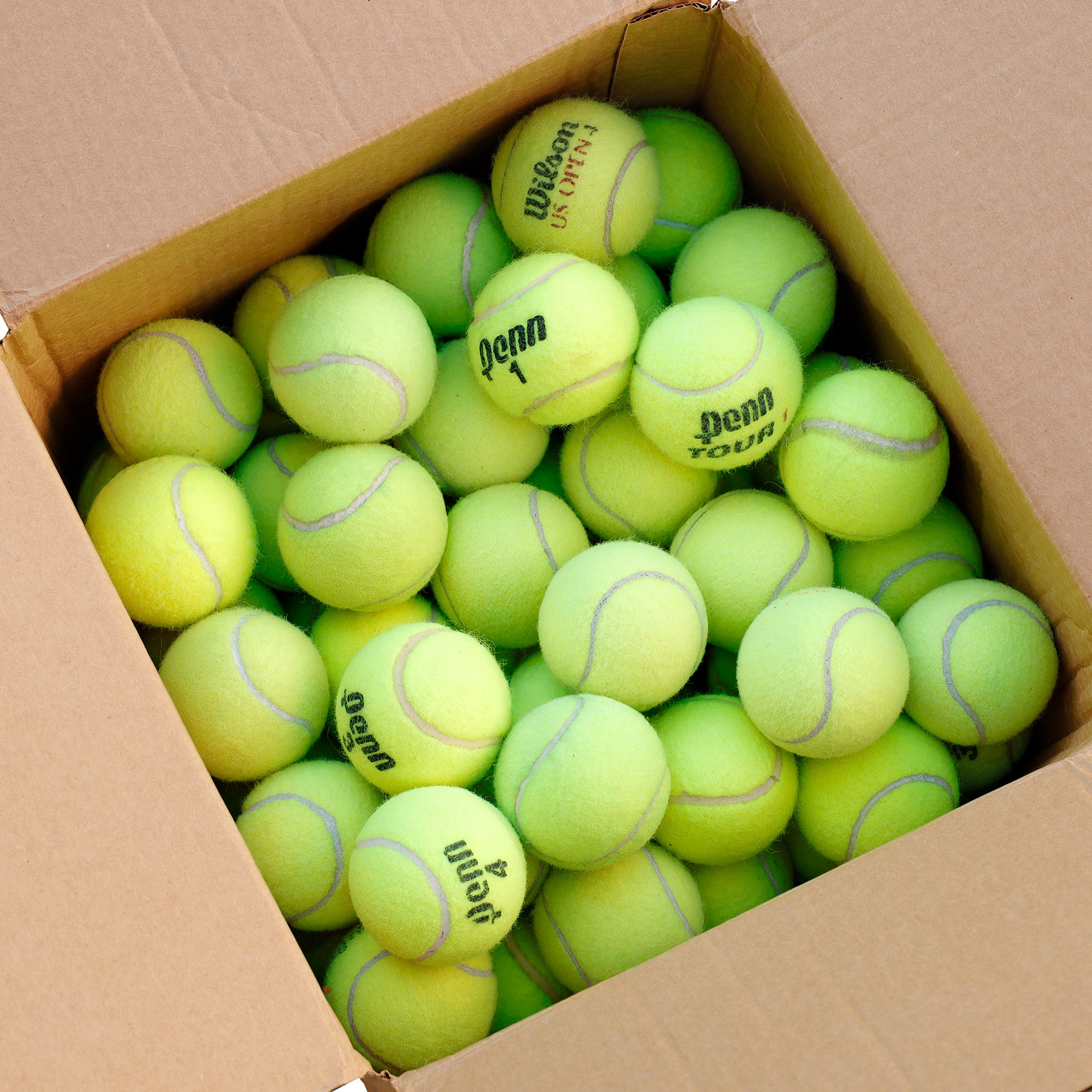 100 Tennis Balls For Dogs